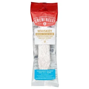 Creminelli whiskey salami in package