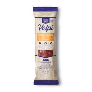 Volpi Pinot Gregio salami in package